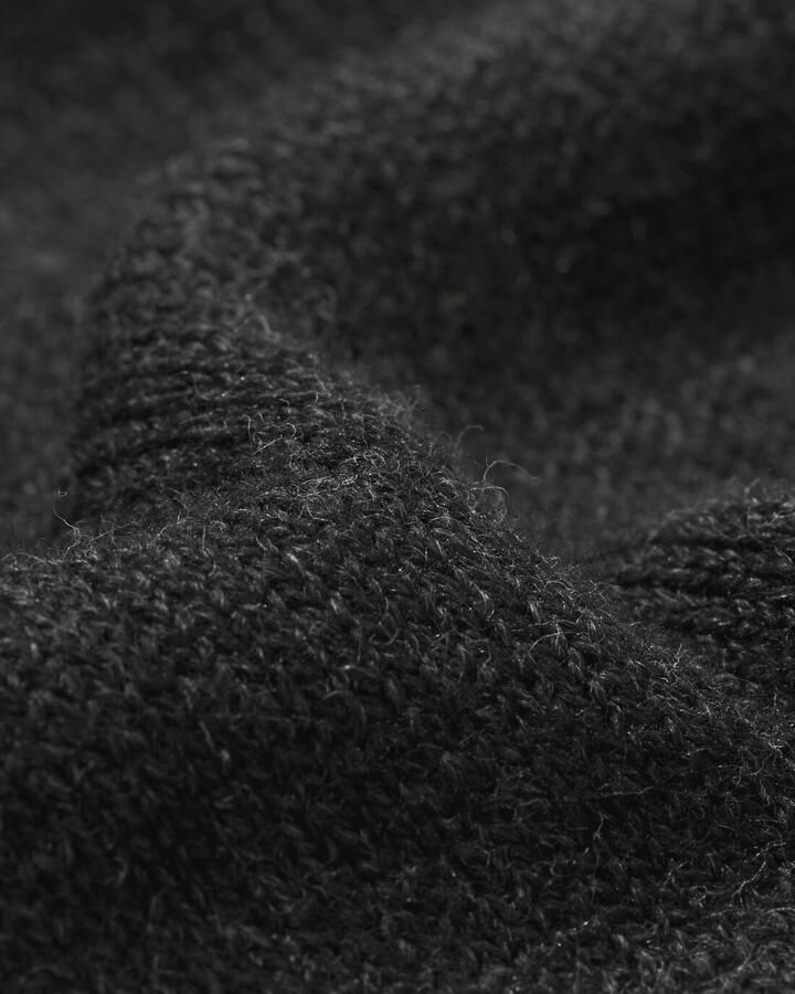 HEMA Heren Polo Gebreid Donkergrijs (donkergrijs)