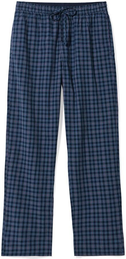 HEMA Heren Pyjamabroek Regular Fit Ruit Donkerblauw (donkerblauw) - Foto 2