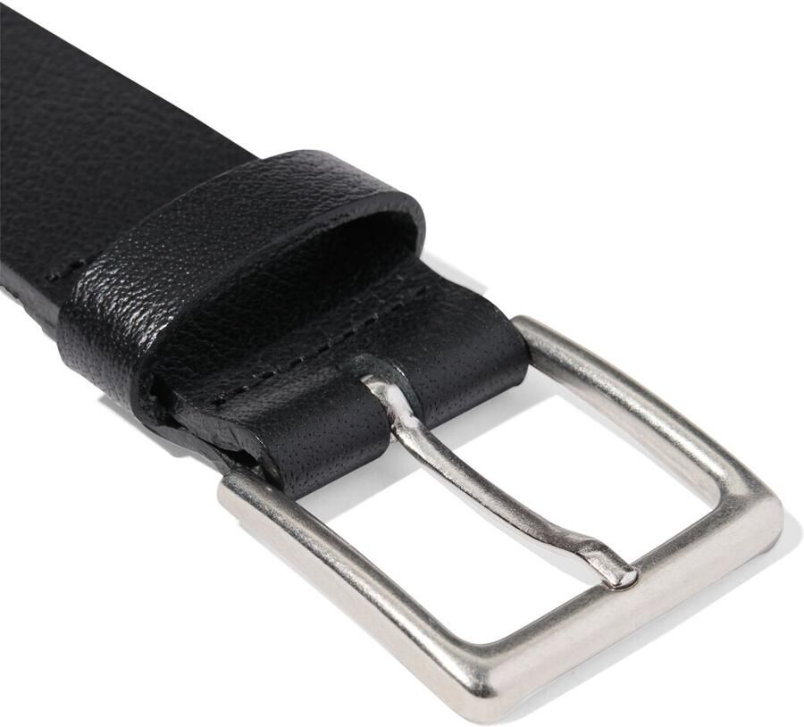 HEMA Heren Riem Leer Zwart (zwart)