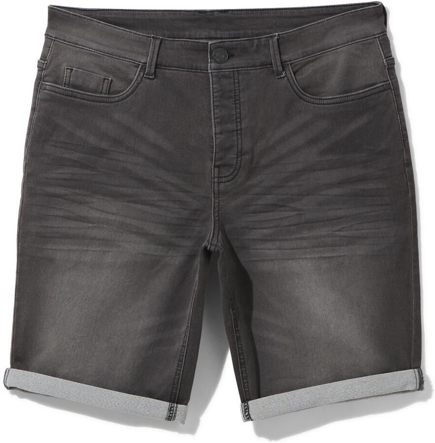 HEMA Heren Short Jogdenim Zwart (zwart) - Foto 2
