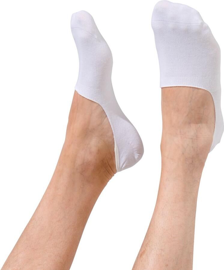 HEMA Heren Sneakersokken 5 Paar Wit - Foto 2