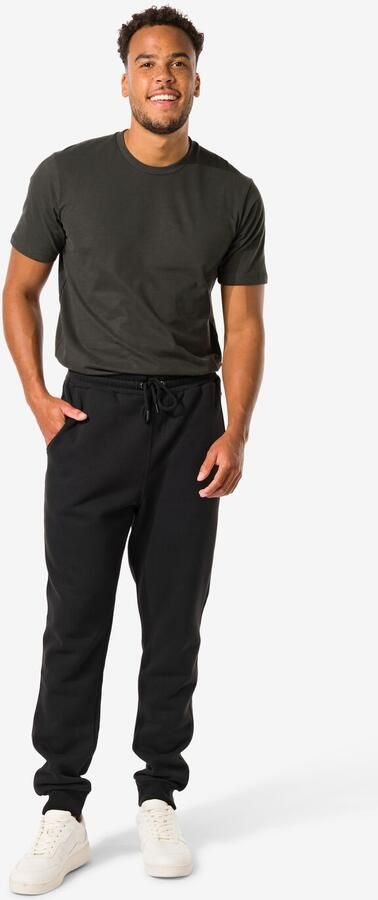HEMA Heren Sweatbroek Zwart (zwart) - Foto 2