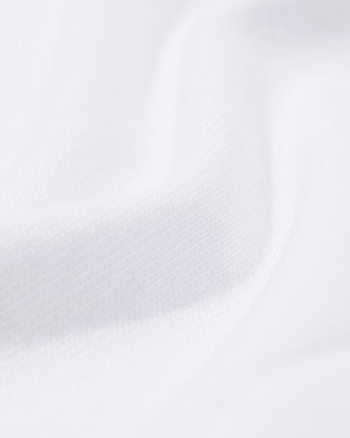 HEMA Heren T-shirt Regular Fit O-hals Extra Lang 2 Stuks Wit - Foto 2