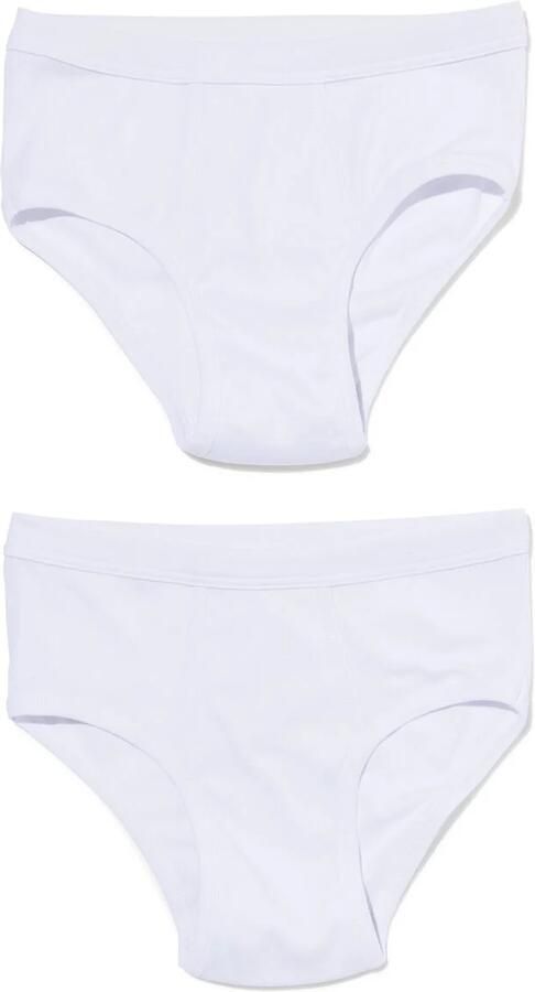 HEMA Heren Tailleslips 2 Stuks Wit
