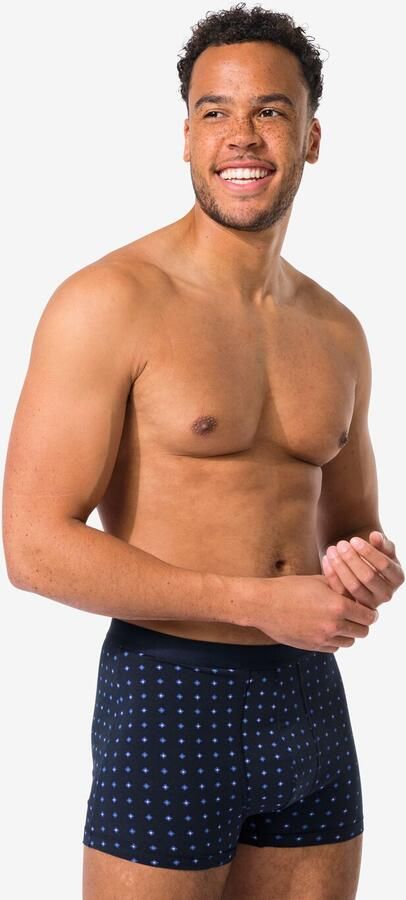 HEMA Herenboxers Kort Donkerblauw (donkerblauw) - Foto 2