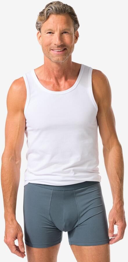 HEMA Herenboxers Perfect Comfort 2 Stuks Groen (groen) - Foto 2