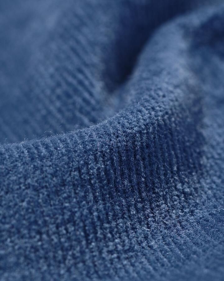 HEMA Herenoverhemd Amir Corduroy Middenblauw (middenblauw) - Foto 2