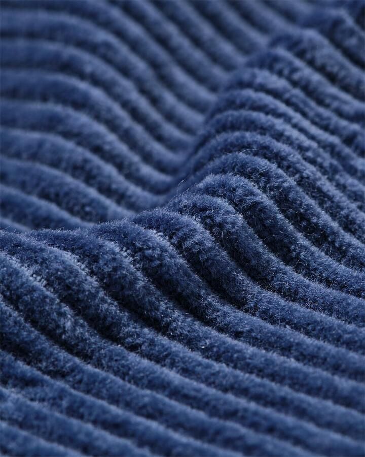 HEMA Herenovershirt Stef Corduroy Middenblauw (middenblauw)