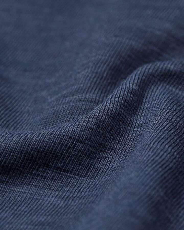 HEMA Herenpolo Jack Slub Donkerblauw (donkerblauw)