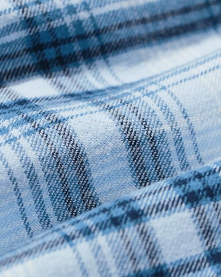 HEMA Herenpyjama Ruiten Middenblauw - Foto 2