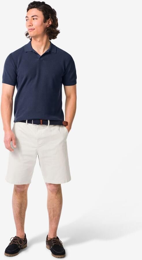 HEMA Herenshort Charly Regular Fit Chino Gebroken Wit (gebroken wit)