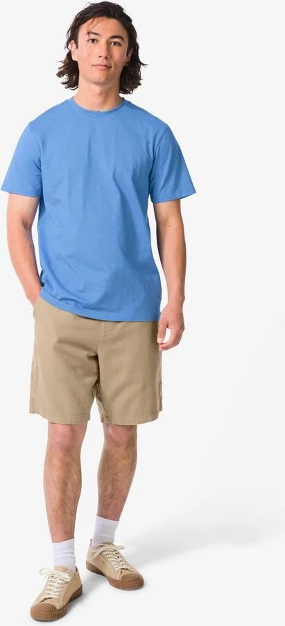 HEMA Herenshort Wes Regular Fit Beige (beige)