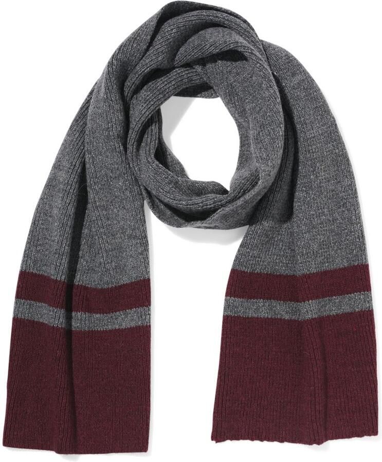HEMA Herensjaal Grijs-rood - Foto 2