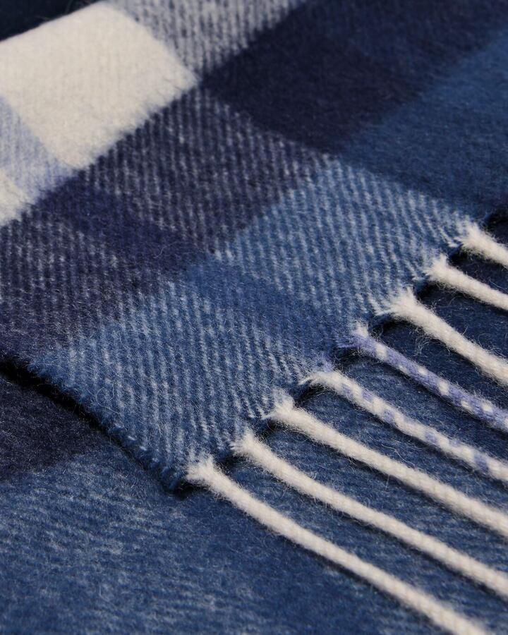 HEMA Herensjaal Ruiten (blauw) - Foto 2