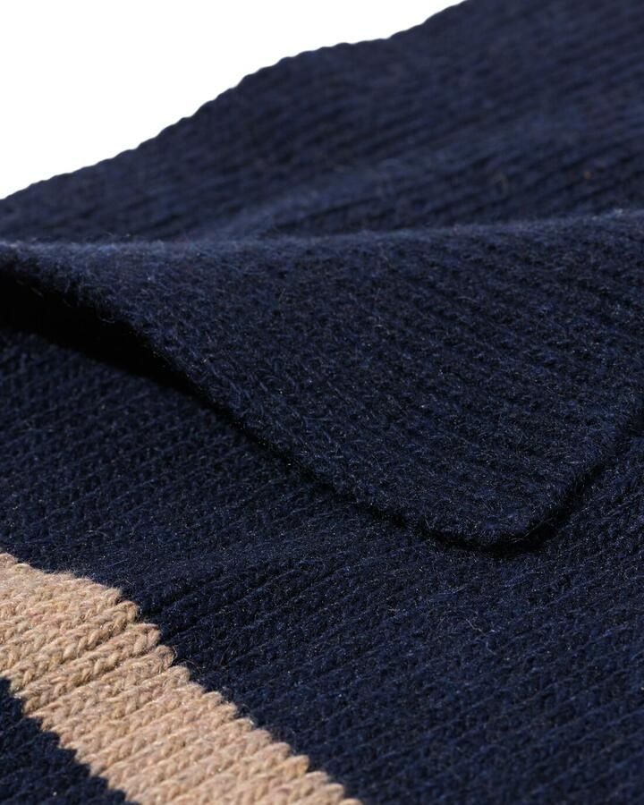 HEMA Herensjaal Zand-blauw