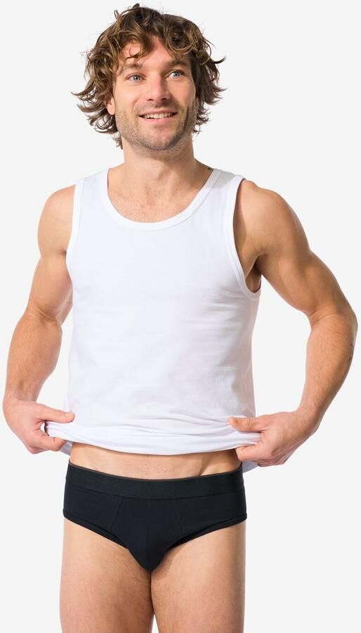 HEMA Herenslips Perfect Comfort 2 Stuks Zwart (zwart) - Foto 2