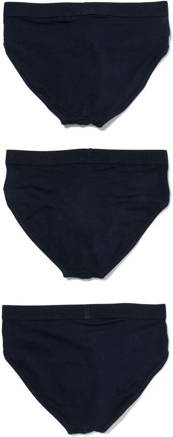 HEMA Herenslips 3 Stuks Blauw - Foto 3
