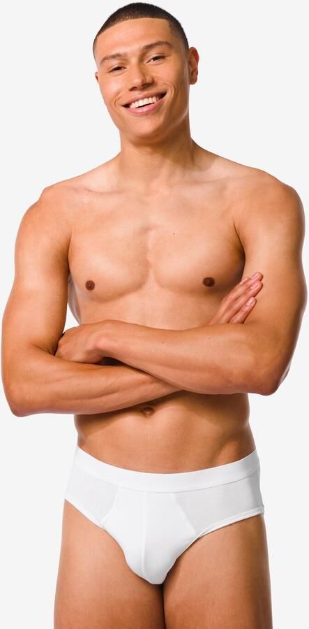 HEMA Herenslips 3 Stuks Wit (wit) - Foto 2