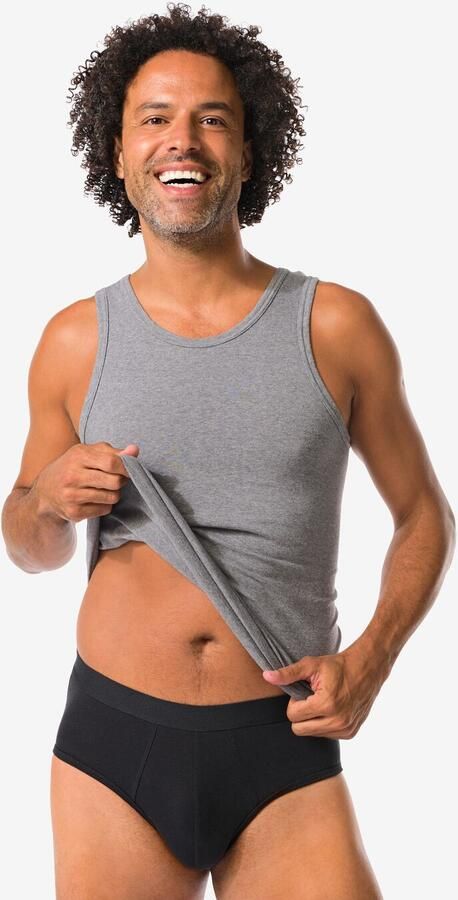 HEMA Herenslips 3 Stuks Zwart (zwart) - Foto 3