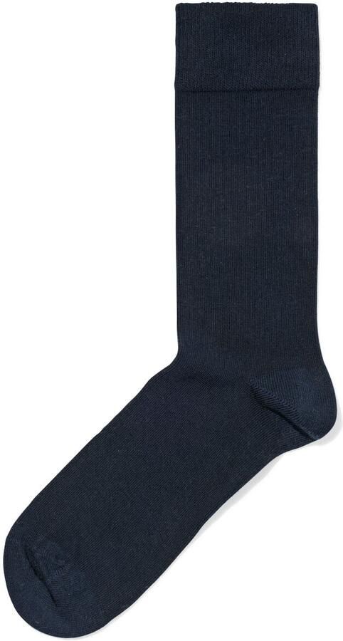 HEMA Herensokken Bamboe Donkerblauw (donkerblauw) - Foto 2