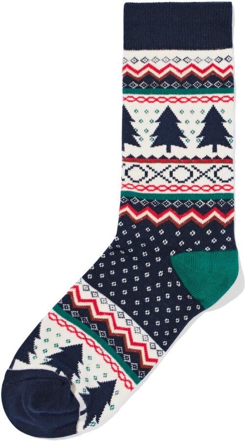 HEMA Herensokken Nordic Donkerblauw (donkerblauw) - Foto 2