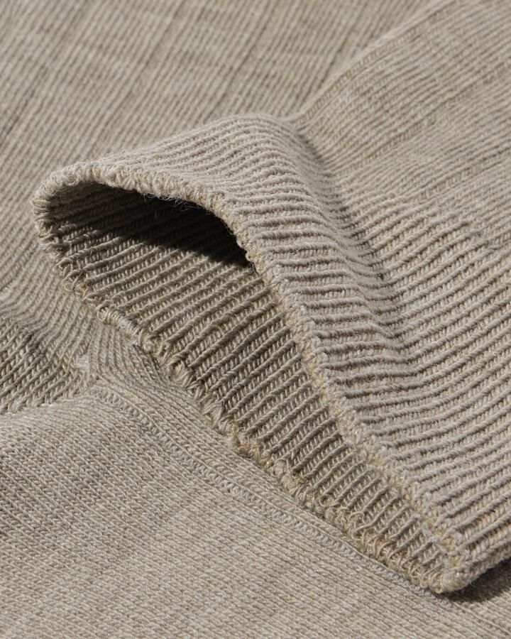 HEMA Herensokken Rib Wol Beige (beige) - Foto 2