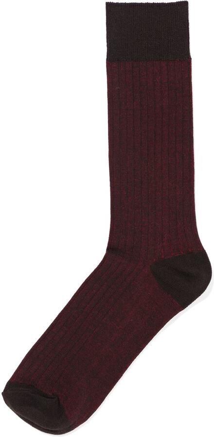 HEMA Herensokken Strepen Bruin (bruin) - Foto 2