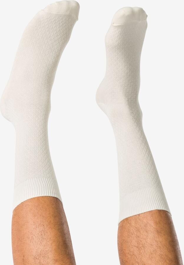 HEMA Herensokken Structuur Beige (beige)