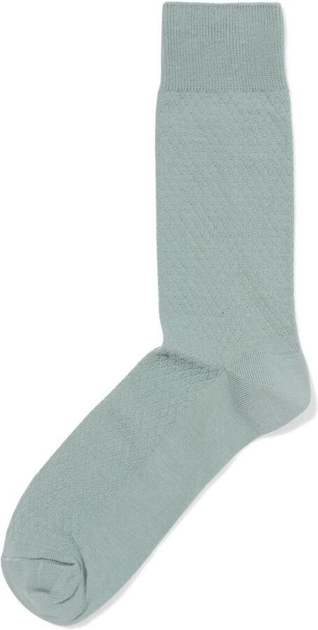 HEMA Herensokken Structuur Grijs (grijs) - Foto 2