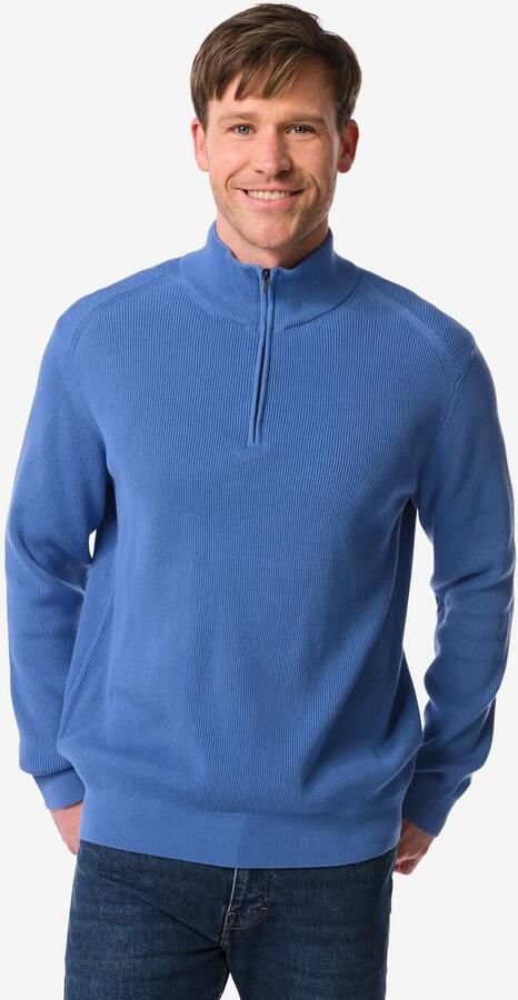HEMA Herentrui Kick Rib Middenblauw (middenblauw) - Foto 2
