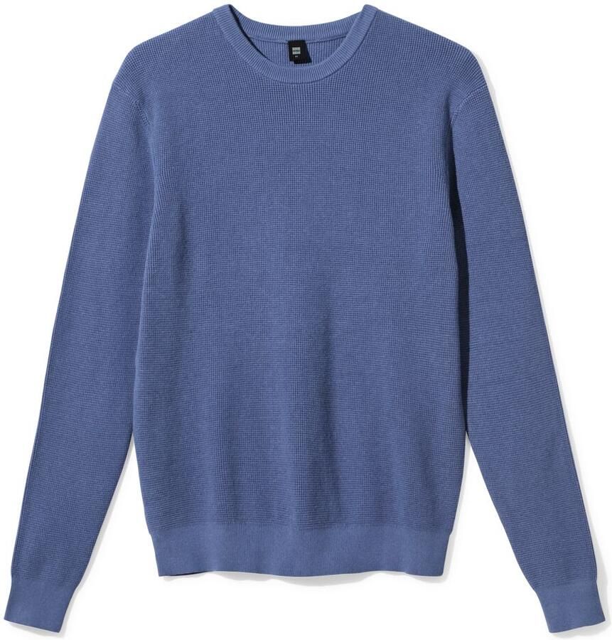 HEMA Herentrui Lars Wafel Middenblauw (middenblauw) - Foto 2
