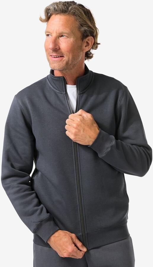 HEMA Herenvest Nielson Donkergrijs (donkergrijs) - Foto 2