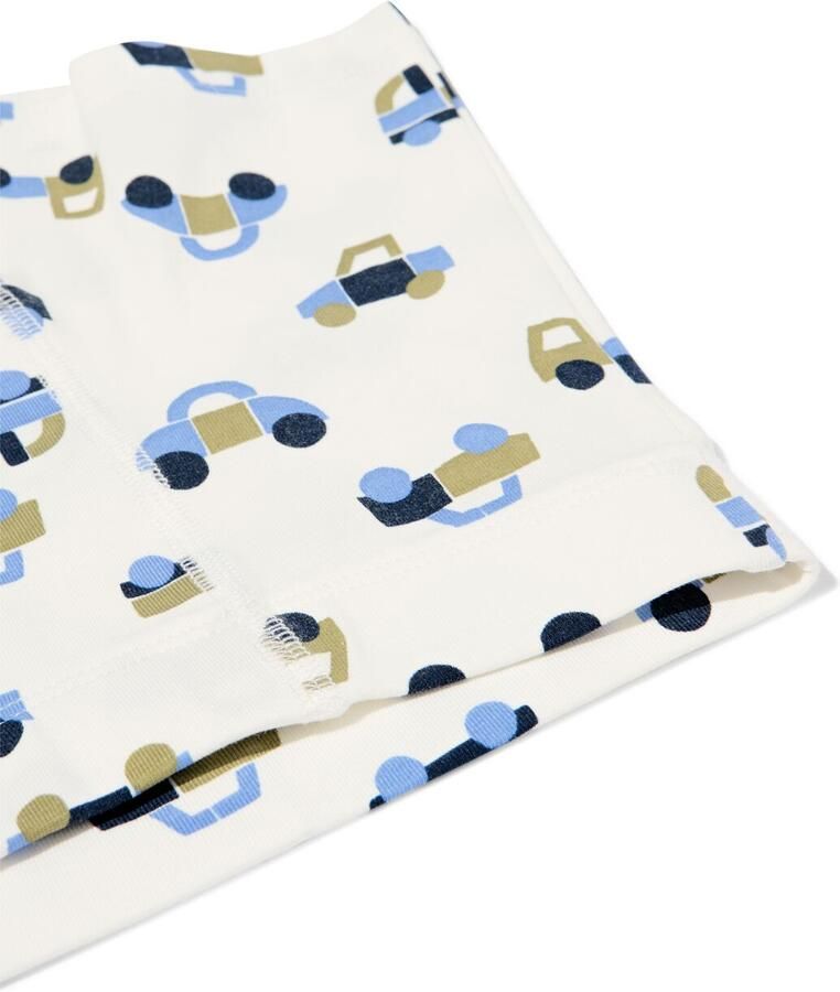 HEMA Jongensboxers Auto's 3 Stuks Wit (wit) - Foto 2