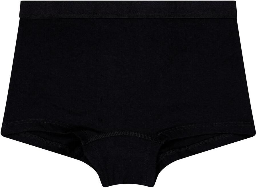 HEMA Kinder Boxers Katoen stretch 3 Stuks Zwart