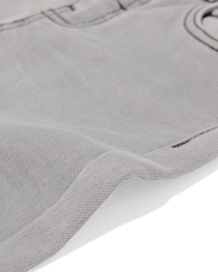 HEMA Kinder Broek Jogdenim Skinny Fit Grijs (grijs)
