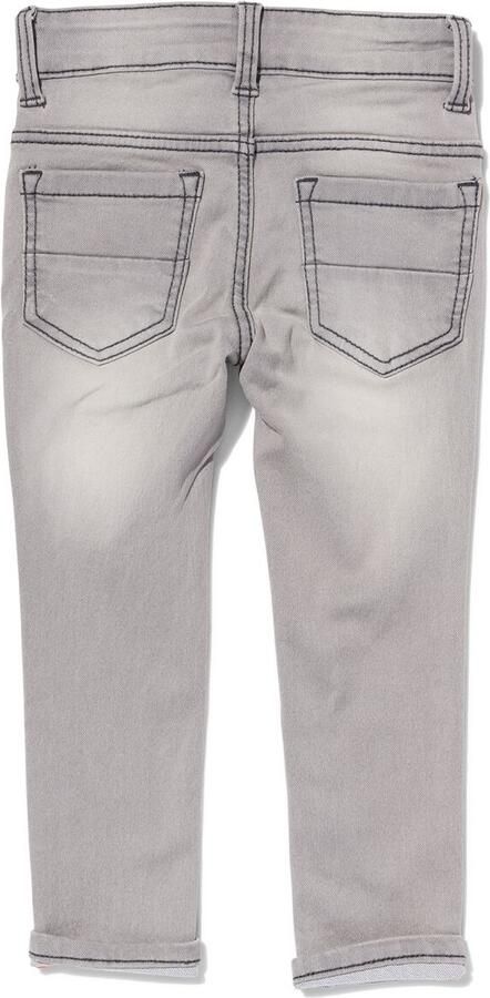 HEMA Kinder Broek Jogdenim Skinny Fit Grijs - Foto 2