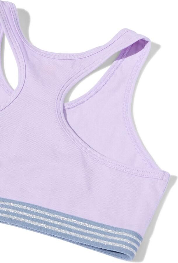 HEMA Kinder Croptops 2 Stuks Lila (lila) - Foto 2