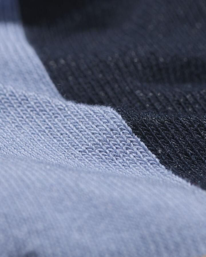 HEMA Kinder Enkelsokken Kleurblokken 5 Paar Blauw (blauw)