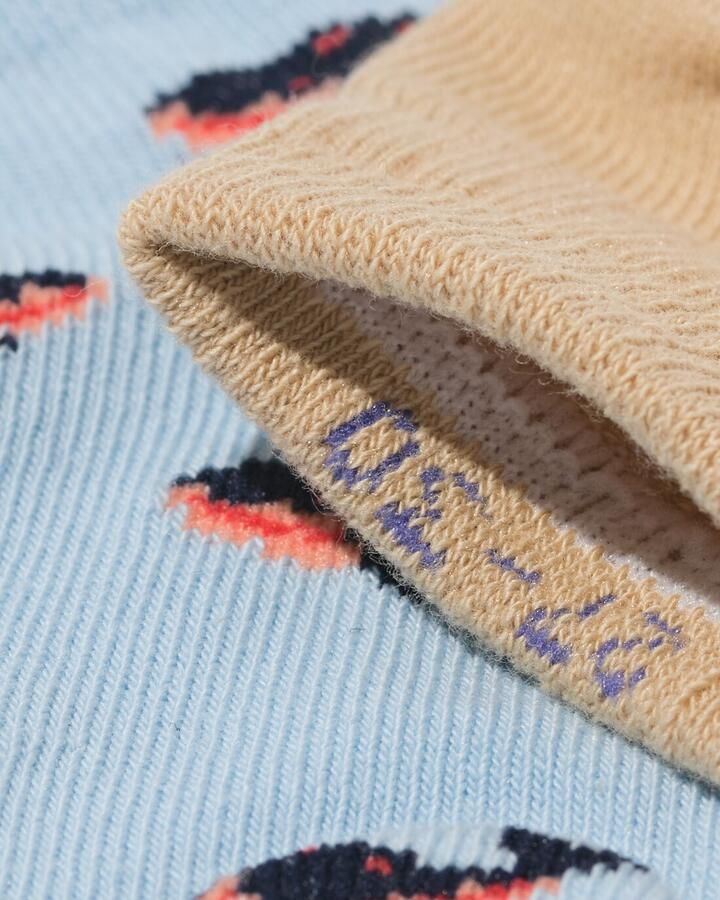 HEMA Kinder Enkelsokken Zeedieren 5 Paar Beige (beige) - Foto 2
