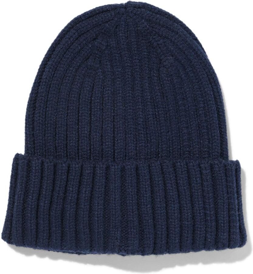 HEMA Kinder Muts Beanie (donkerblauw) - Foto 2