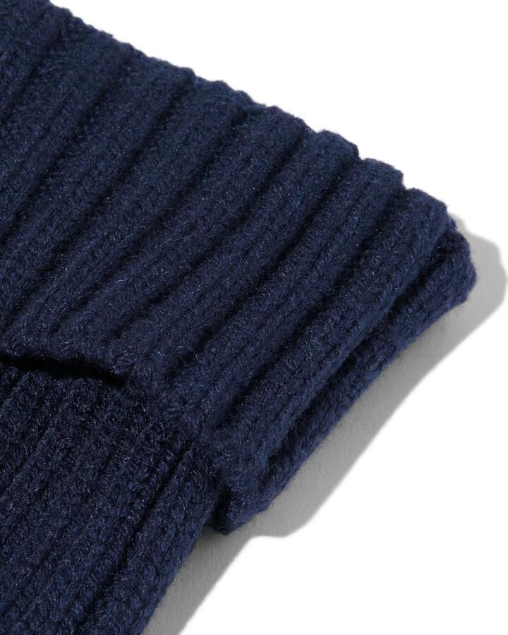 HEMA Kinder Muts Beanie (donkerblauw)