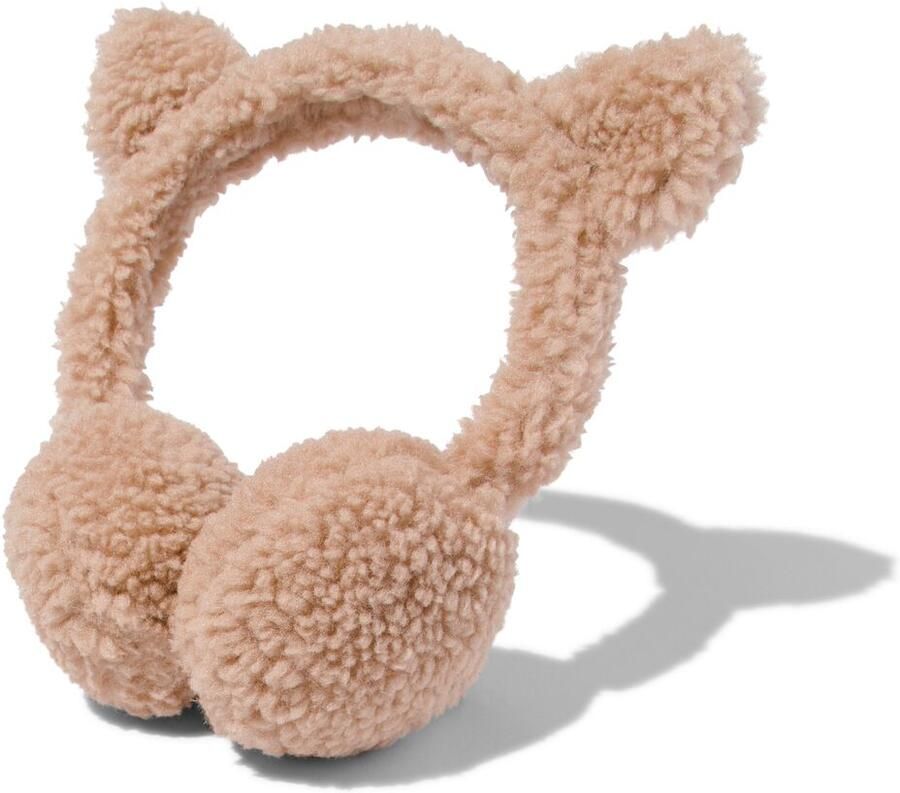 HEMA Kinder Oorwarmers Teddy (beige) - Foto 2