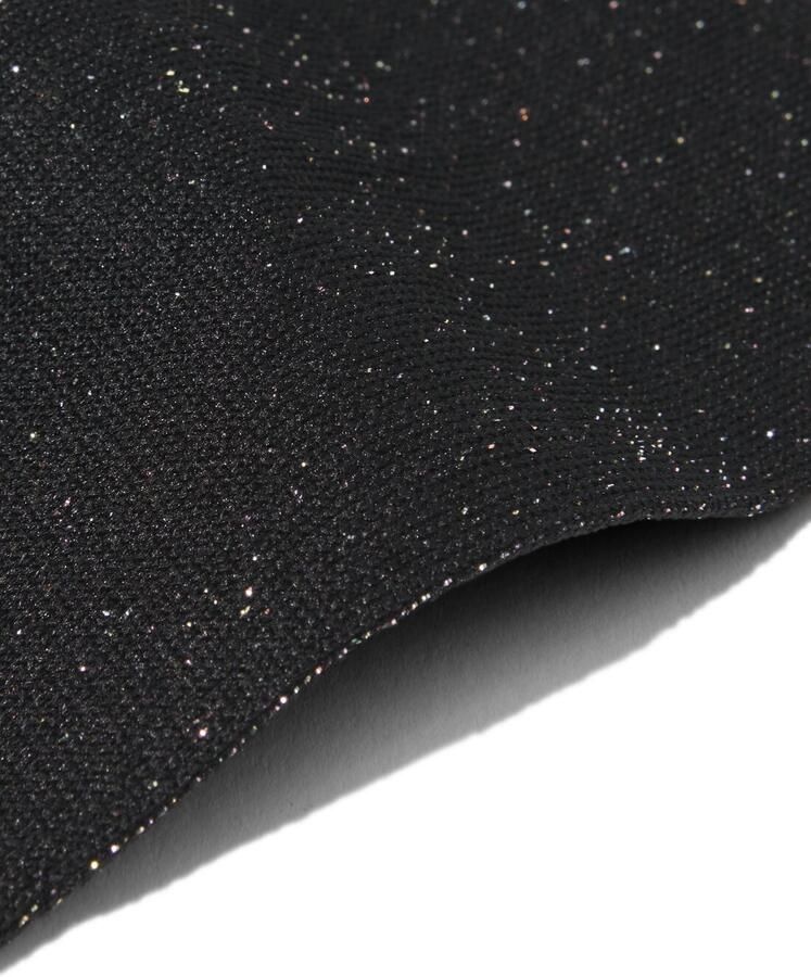 HEMA Kinder Panty 90deniers Glitters Zwart (zwart) - Foto 2