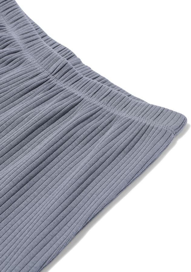 HEMA Kinder Shortama Rib Antraciet (antraciet) - Foto 2