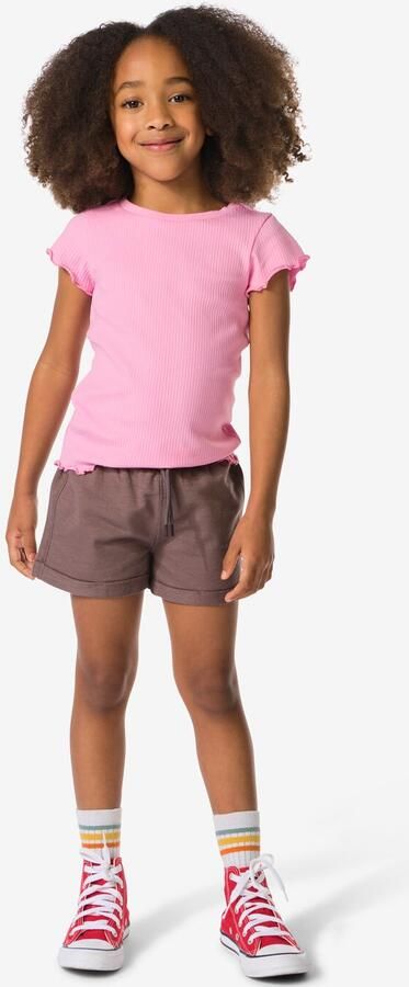 HEMA Kinder Sweatbroek Comfy Fit Lichtbruin (lichtbruin)