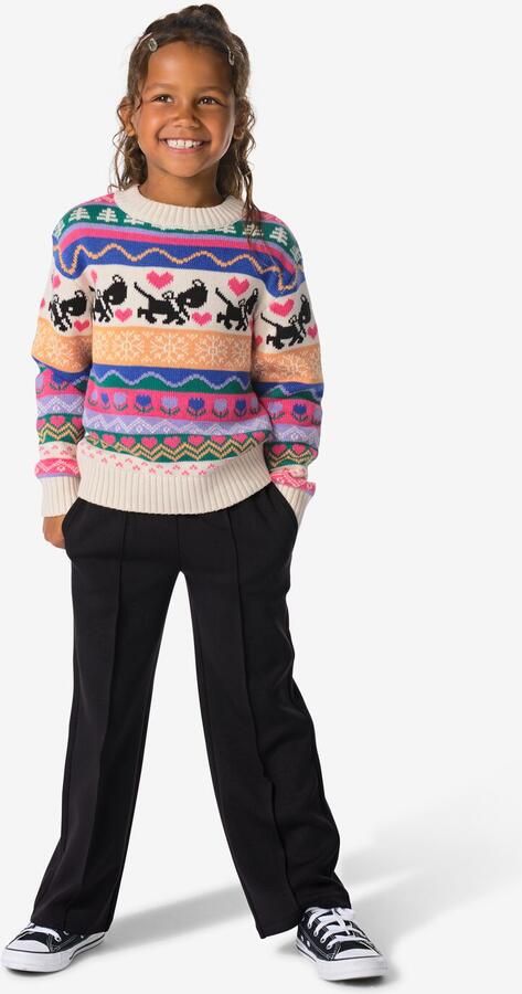 HEMA Kinder Sweatbroek Zwart (zwart)