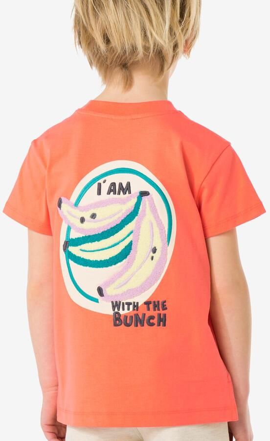 HEMA Kinder T-shirt Fruit Koraal (koraal) - Foto 2