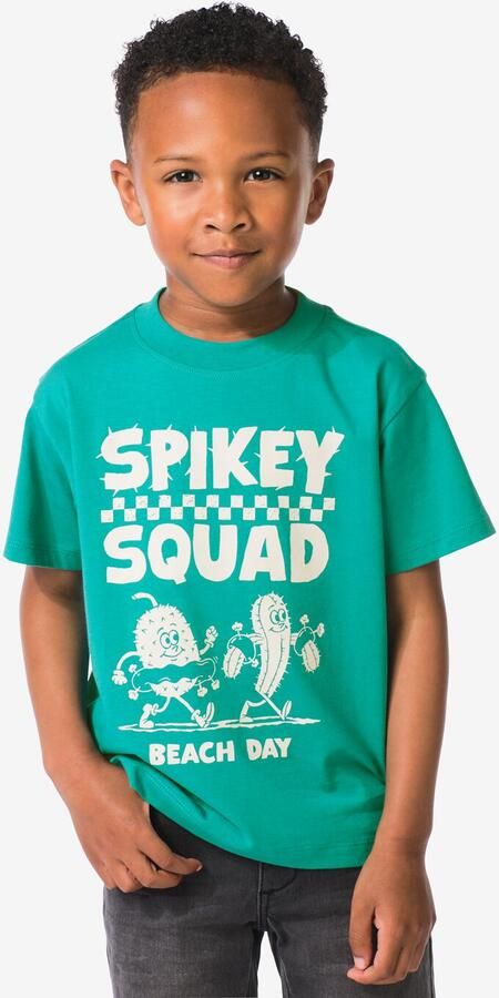 HEMA Kinder T-shirt Grafisch Groen (groen)