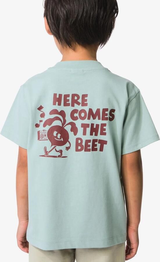 HEMA Kinder T-shirt Grafisch Lichtblauw (lichtblauw)