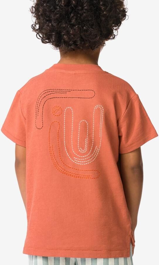 HEMA Kinder T-shirt Grafisch Lichtbruin (lichtbruin)